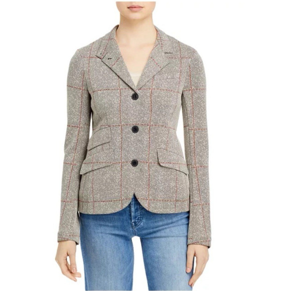 rag & bone Jackets & Blazers - Rag & Bone Slade Check Print Blazer Jacket Womens Size 0